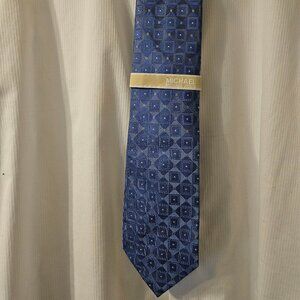 Michael Kors Blue Silk Tie- NEW